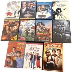 Comedy & Adventure DVD/Blu‑ray Bundle – 12‑Film Mixed Genre Lot